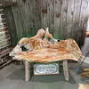 RUSTIC TEAK BENCH, WOODEN TEAK FURNITURE, ANTIQUE TEAK BENCH, ROOT TEAK FURITURE, TEAK ROOT BENCH, CUSTOM WOODEND TEAK BENCH