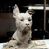 Custom Pet Memorial  Sculpture -Boxer mix shown in Clay