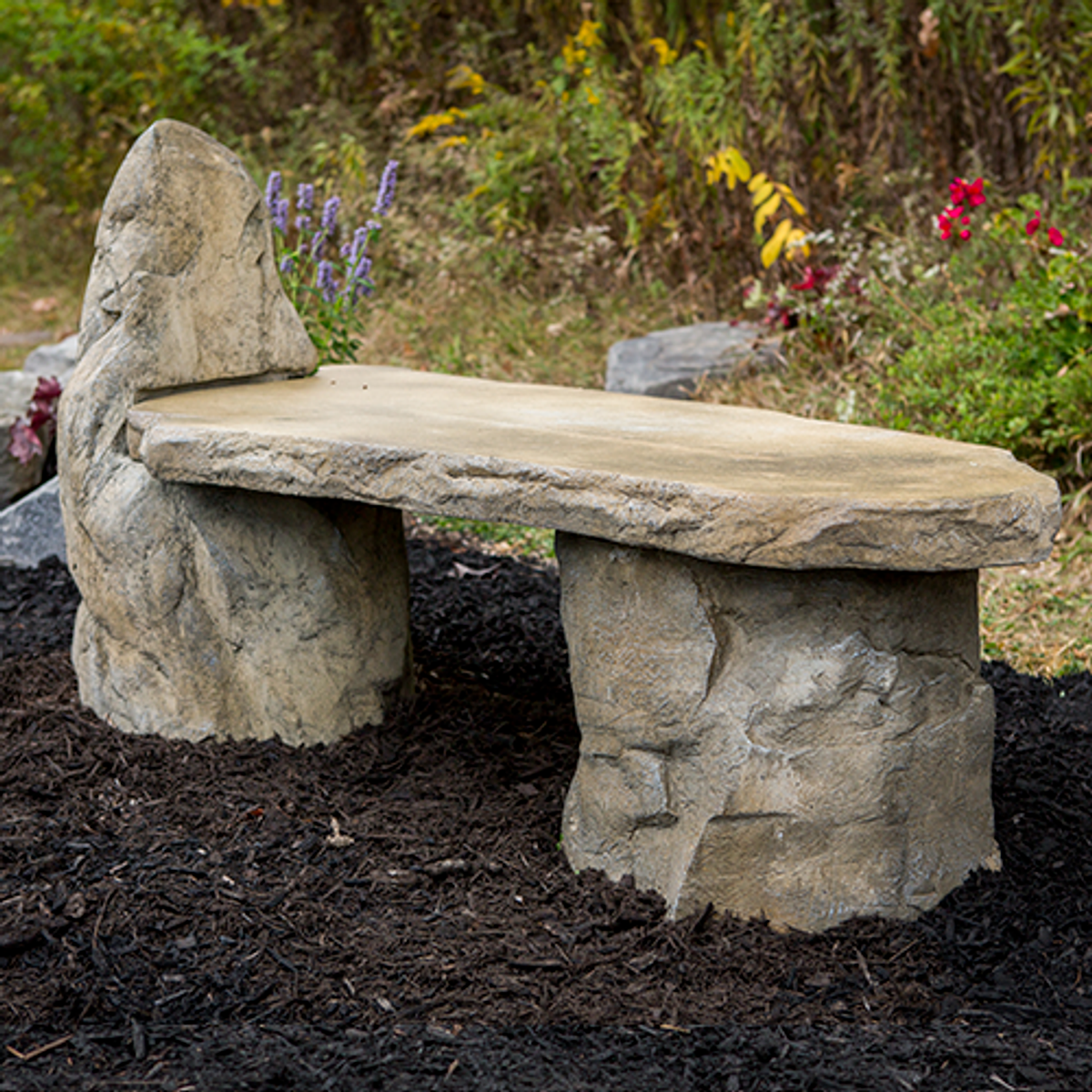 cement benches