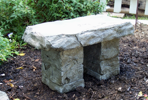 Granite Bench Athena Garden