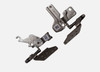 Dell Laptop Inspiron Vostro 14 3420 3425 Original Hinges Left And Right Only / Kit De Bisagras New Dell N27YP, XV0WP, AM3MF000500, AM3MF000700