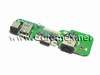 DELL INSPIRON 1545 DC POWER JACK / USB IO CIRCUIT BOARD, REFUBISHED DELL, 1545DCBOARD, 4AQ03