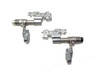 DELL VOSTRO 1400 / INSPIRON 1420, HINGE KIT - LEFT AND RIGHT / BISAGRAS IZQ. Y DER.,REFURBISHED DELL, 1400-L&R