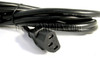 DELL POWER CORD 6 FT 3-PRONG / CABLE DE CORRIENTE REFURBISHED DELL 5120P, LL81924, 18AWGX3C,  E88265