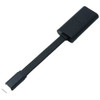 New DELL ADAPTADOR CABLE USB-C TO VGA VIDEO ADAPTER NEW DELL 470-ABNC, 0K3F4, RV9HP, 8F89T
