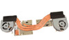 Dell Laptop Precision 7720 Original Video Card Heatsink + (2) FAN 4-PIN Connector Assembly For NIVIDIA GRAPHICS/ Disipador de Carlor y Abanico de Procesador Y Tarjeta Grafica Refurbished Dell  55MXD