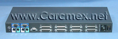 DELL  KVM SWITCH 16-PORT PS/2  KVM CONSOLE ( NO RACK EARS ) REFURBISHED DELL 582RR, 36YRJ