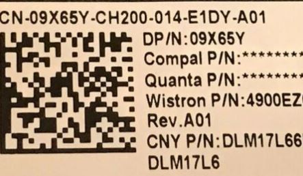 DELL LAPTOP LATITUDE 3400 ORIGINAL KEYBOARD EN SPANISH REFURBISHED  NON-BACKLIT  /TECLADO EN ESPAÑOL REFURBISHED 9X65Y 