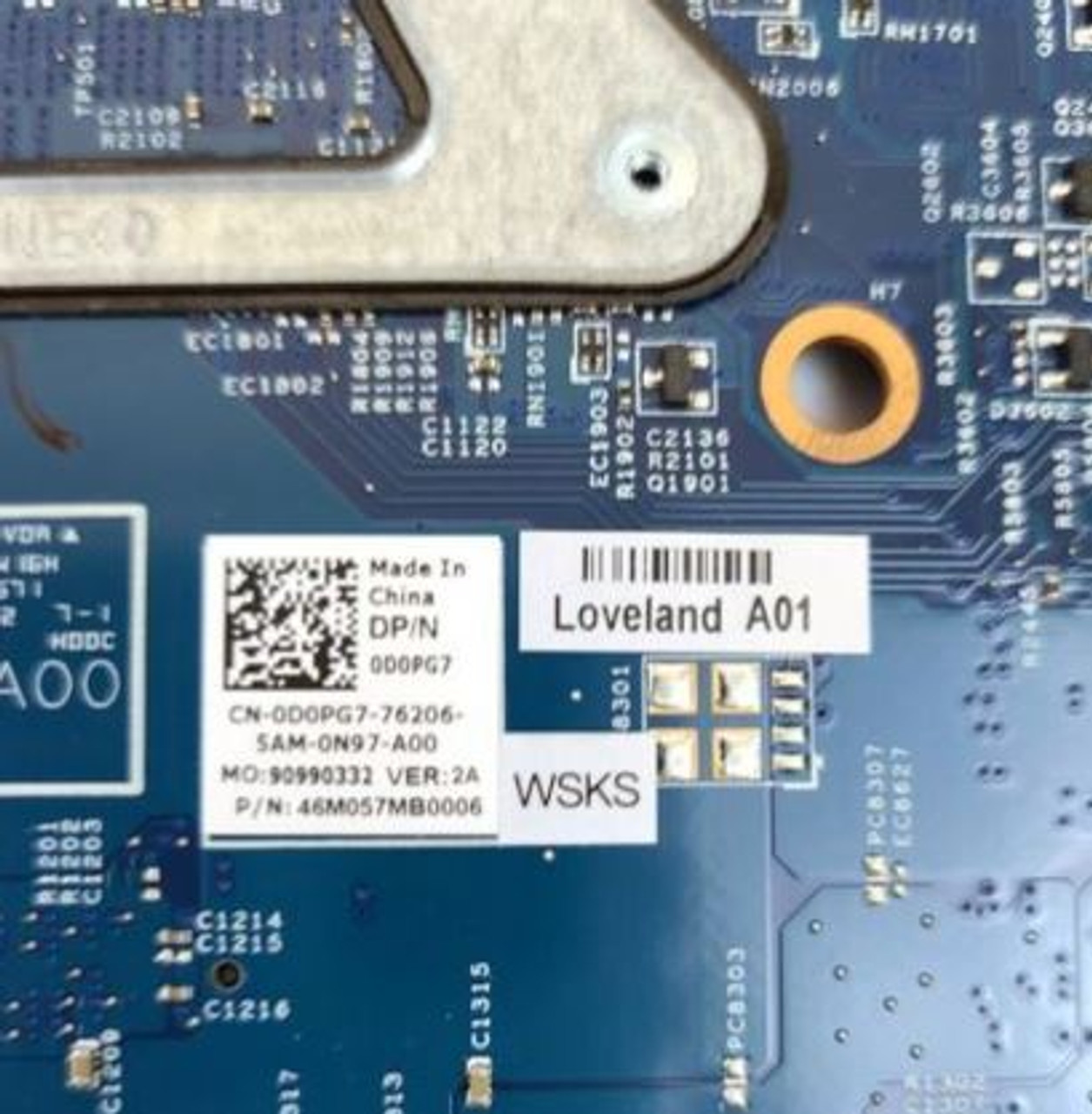 DELL LAPTOP  LATITUDE 3460 ,3560 MOTHERBOARD SYSTEM BOARD WITH 2.2GHZ  I5-5200U PROCESSOR - INTEL GRAPHICS/ TARJETA MADRE NEW DELL D0PG7