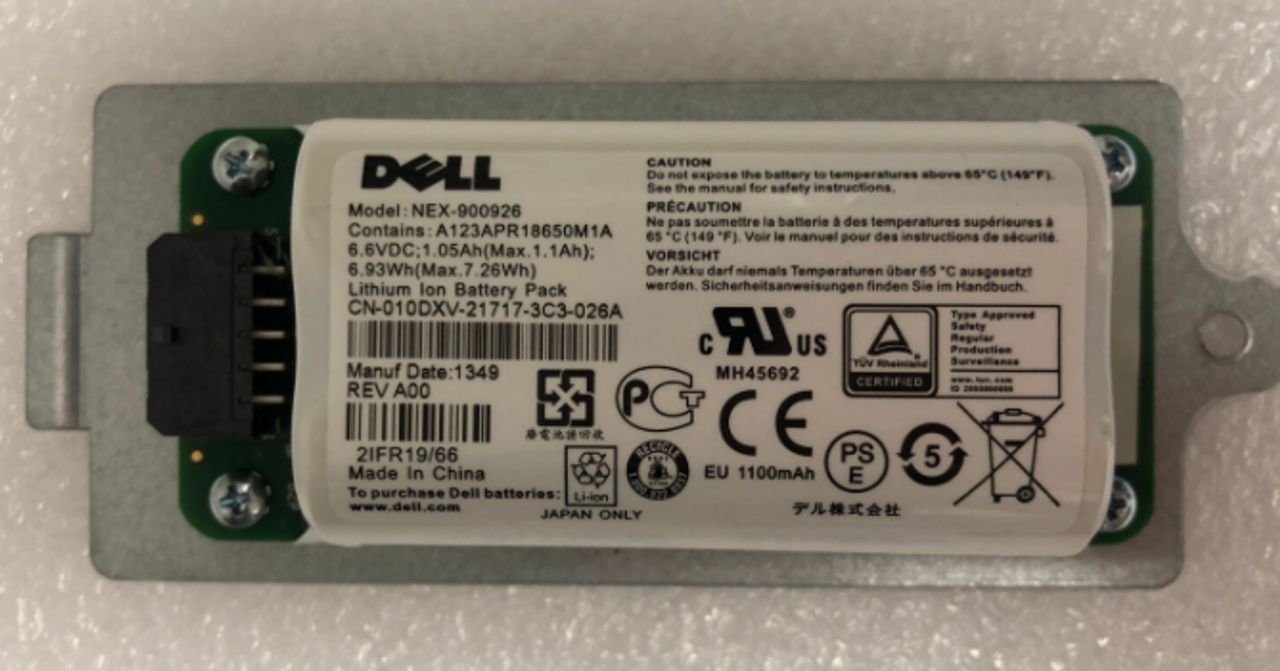 DELL EQUALLOGIC PS6210 / PS4210 ORIGINAL CONTROLLER  BATTERY TYPE 15 TYPE 19   7.3 V  / BATERIA PARA CONTROLADORA NEW DELL NEX-900926-A, M1GDN,10DXV , FK6YW , KVY4F