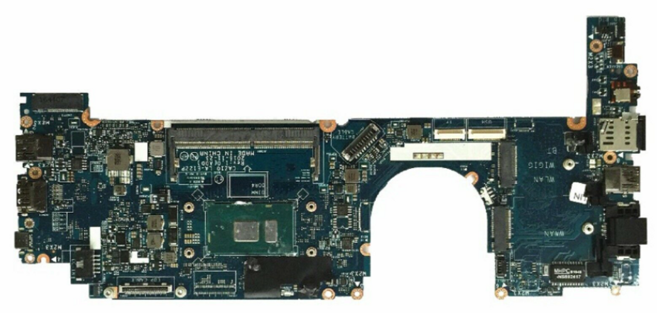 DELL LAPTOP LATITUDE 7280 ORIGINAL MOTHERBOARD SYSTEM BOARD I5-7300U / TARJETA MADRE REFURBISHED  DELL GDK56