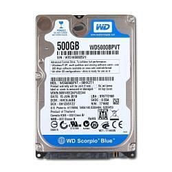 DELL LAPTOP DISCO DURO 500GB SATA  2.5 X 1/8H 5400 RPM NEW WD5000BPVT