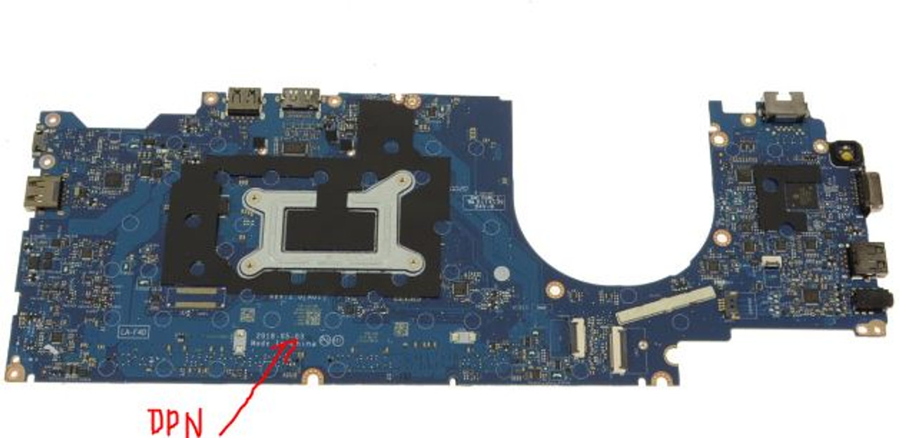 DELL LAPTOP LATITUDE 5490 ORIGINAL MOTHERBOARD INTEL I7-8650U 1.9GHZ INTEGRATED GRAPHICS UMA ONLY. / TARJETA MADRE REFURBISHED DELL 46T0W
