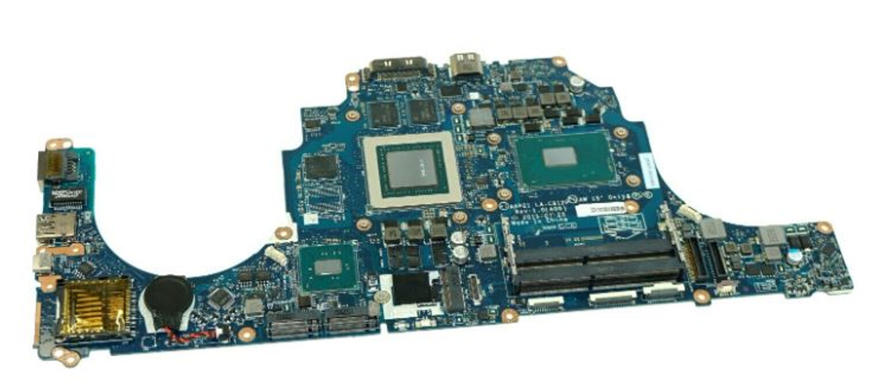 DELL  LAPTOP ALIENWARE 15 R2, 17 R3 ORIGINAL MOTHERBOARD INTEL I7-6700HQ 2.6GHZ NVIDIA GTX 970M  / TARJETA MADRE DELL REFURBISHED  DVV6W, GG2JH, H6J09 W15RD