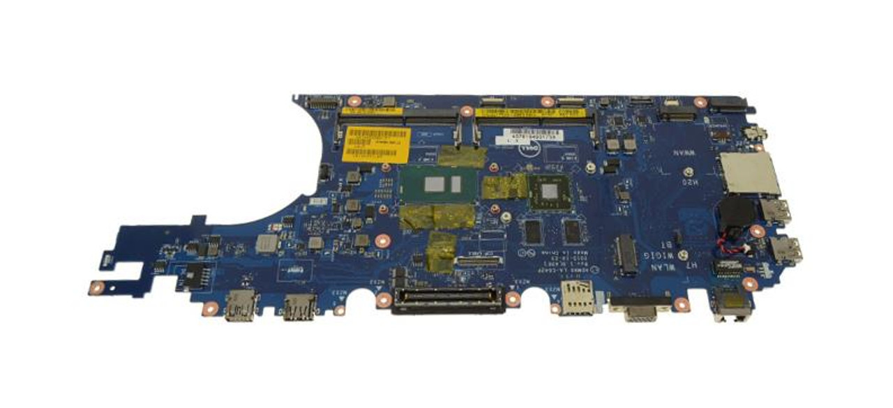 Dell Laptop Latitude E5570 Original Motherboard Core I7 6600U 2.6 Ghz  (With Discrete Amd Graphics And Dual Core Cpu / Without Usb-C Port) / Tarjeta Madre Refurbished Dell J1Pdd