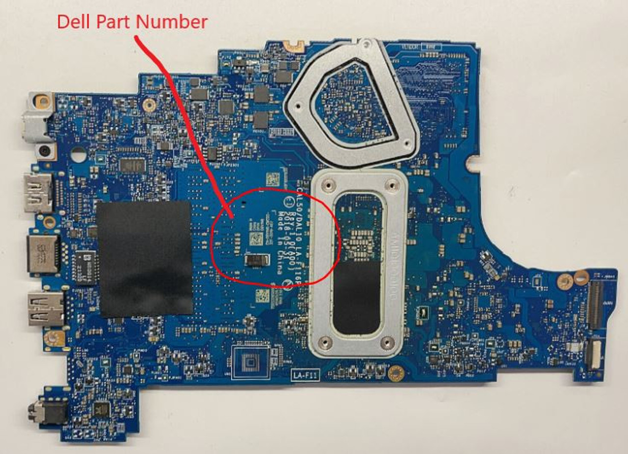 Dell Laptop Latitude 3490 3590 Original Motherboard I5-8250U 1.6Ghz Quad Core 3.40 Ghz With Discrete Amd 530 Graphics/ Tarjeta Madre Refurbished Dell 338-Bnqh,6V1N6, F093X, La-F115P