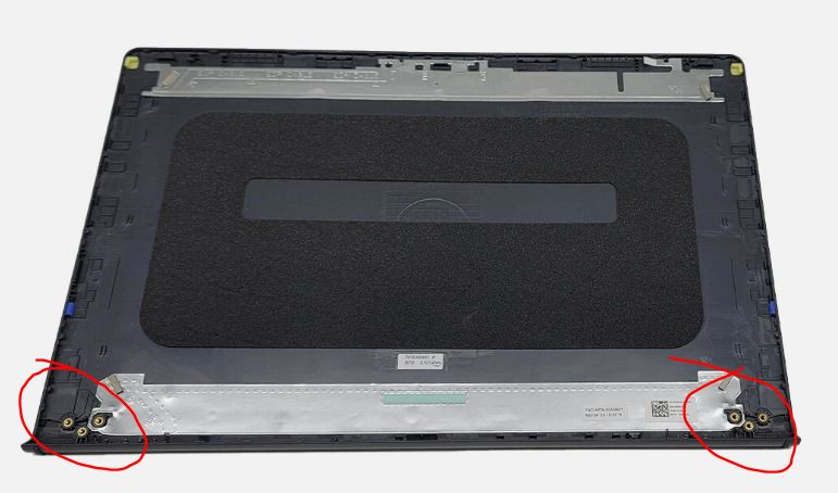 DELL LAPTOP VOSTRO 15 3510 3511 3515 3520 ORIGINAL LCD BLACK BACK COVER TOP CASE / CUBIERTA TRASERA NEGRA NEW DELL DWRHJ,8RKIP