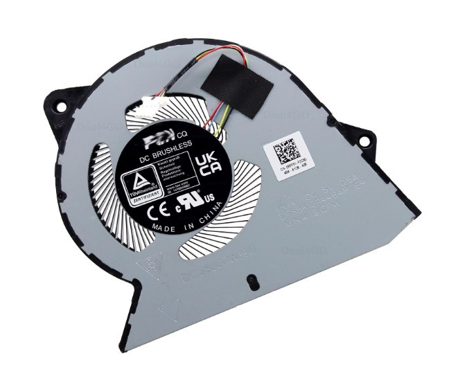 Dell Laptop Inspiron 3511,3510,3515 Vostro 3520 Original CPU Fan 4-Pin/Abanico Solamente New Dell RFF51