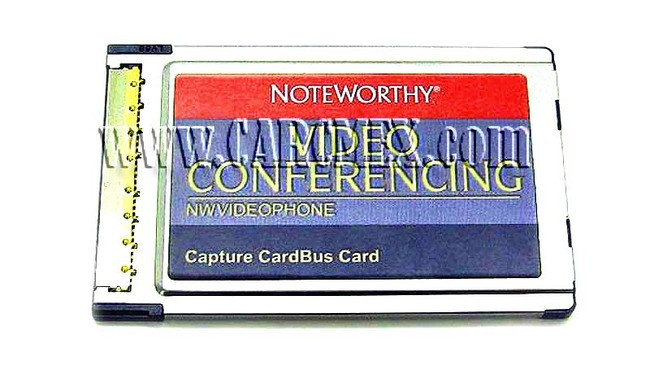 NOTEWORTHY VIDEO CONFERENCING CAPTURE CARDBUS PC CARD MODEL NWVIDEOPHONE