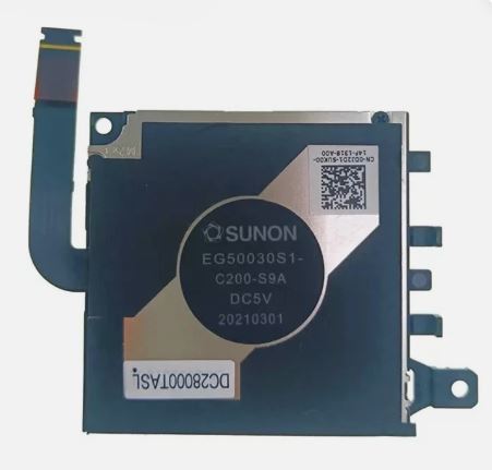 Dell Latitude 7320 Detachable Original Cooling Fan CPU Right-Side / CPU Ventilador Lado Derecho New Dell DJ2D1 ,DC28000TADL
