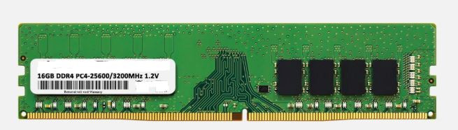 DELL DESKTOP COMPATIBLE MEMORY 16GB 1RX8 DDR4 UDIMM 3200MHZ PC4-25600 1.2 V NON-ECC  288-PIN  / MEMORIA COMPATIBLE NEW DELL SNPDK8NXC/16G , AB371019, SNPC5N22C/16G