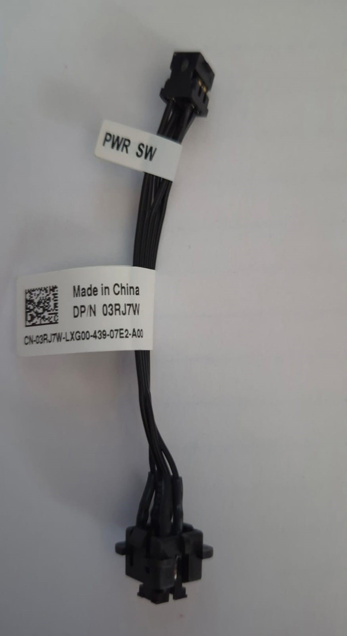 Dell Dekstop Inspiron 3910, Power Button Switch Cable / Cable Para Boton De Encendido New Dell 3RJ7W