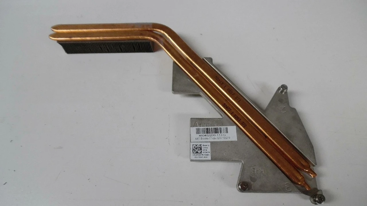 Dell Laptop Precision M6600 Original  Heatsink No Fan/ Disipador De Calor Para Procesador Sin Abanico Refurbished Dell