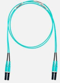 Panduit Original Fiber Optic Cable Duplex Patch Network OM3 3-Meter  10-Ft Aqua / Cable De Fibra Optica New VPN-FX2ELNLNSNM003