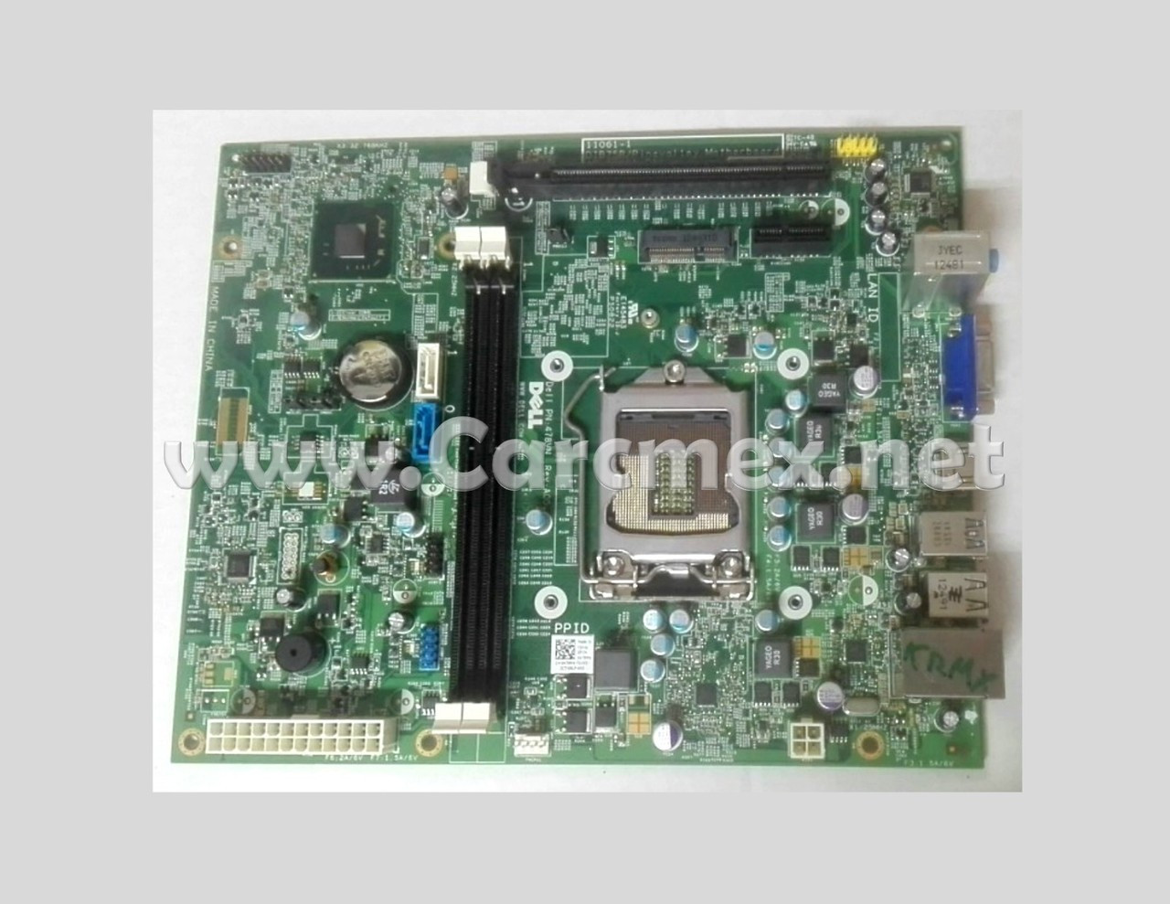 Dell Desktop Inspiron 660S Vostro 270 Motherboard / Tarjeta Madre New Dell 478VN, XFWHV, 3GX01, DIB75R