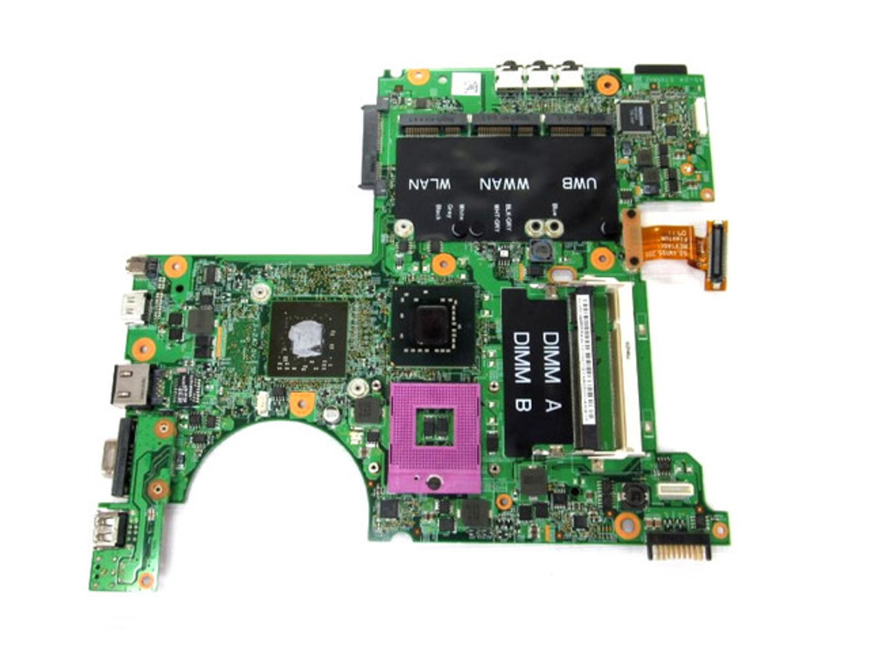 DELL LAPTOP XPS M1530  MOTHERBOARD NVIDIA GEFORCE 8600M GT 128MB REFURBISHED DELL RU477, N029D, F124F DELL LAPTOP XPS M1530  MOTHERBOARD NVIDIA GEFORCE 8600M GT 128MB REFURBISHED DELL RU477, N029D, F124F