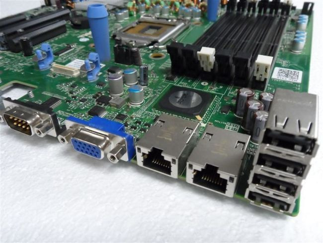 DELL POWEREDGE T310 MOTHERBOARD  SIX CORE SOCKET 1156  / TARJETA MADRE REFURBISHED DELL MNFTH,  P673K, 2P9X9