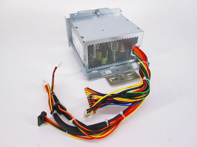 DELL POWEREDGE T300  ORIGINAL POWER SUPPLY 490W  NON-REDUNDANT/  FUENTE DE PODER NO REDUNDANTE REFURBISHED DELL JY138,, XK033