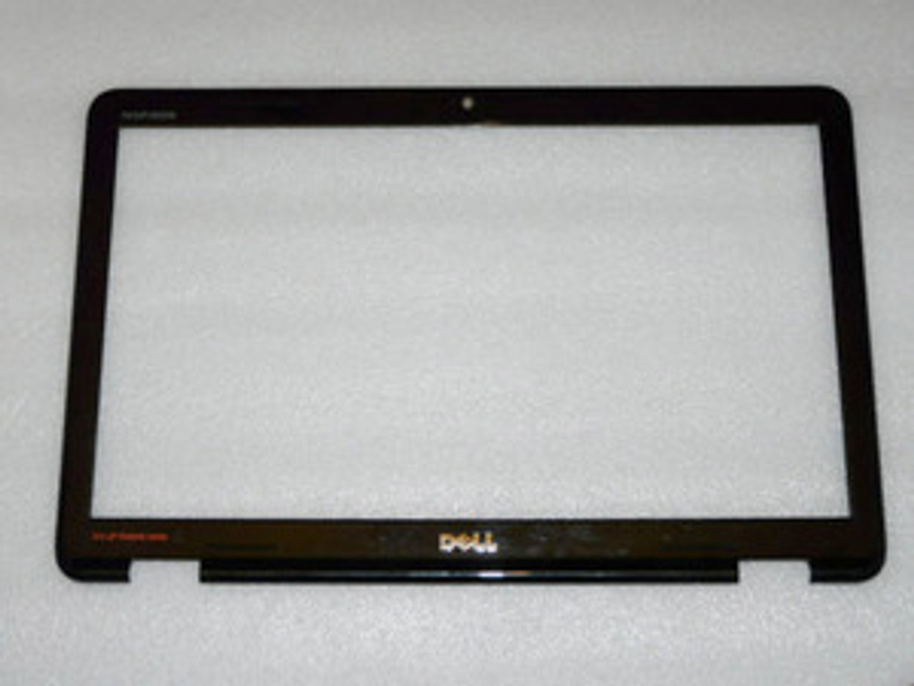 DELL INSPIRON 17R, N7010 LCD FRONT TRIM BEZEL WITH WEBCAM PORT / MARCO DE PANTALLA REFURBISHED DELL 34YFF