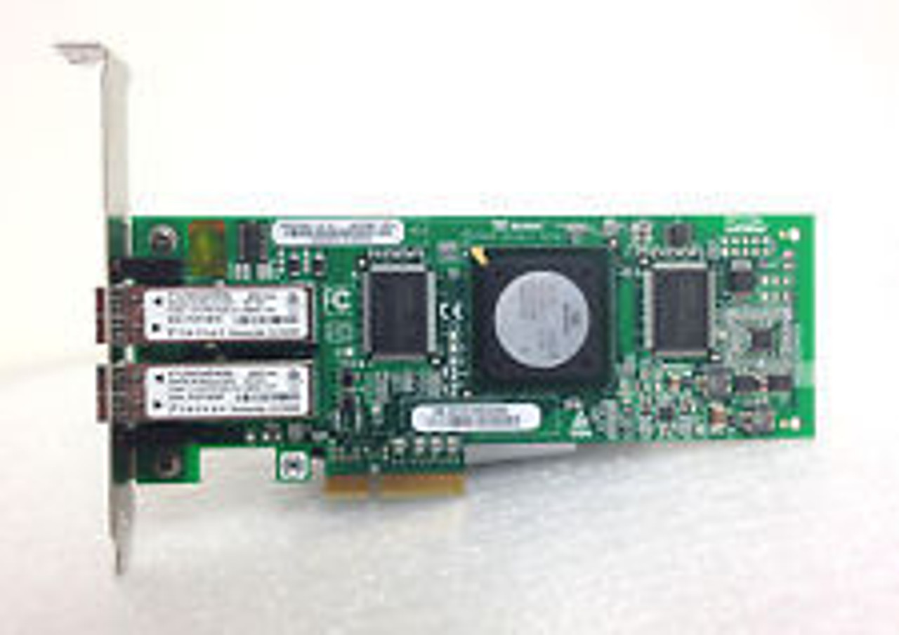 DELL POWEREDGE 1950 QLOGIC QLE2462 4GB/S DUAL PORT FIBER CHANNEL FC HBA REFURBISHED DELL QLE2462