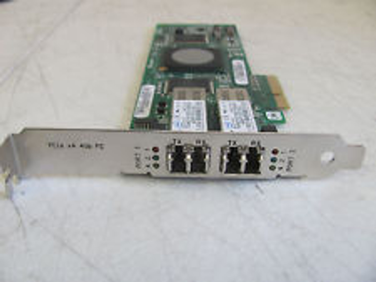 DELL POWEREDGE 1950 QLOGIC QLE2462 4GB/S DUAL PORT FIBER CHANNEL FC HBA REFURBISHED DELL QLE2462