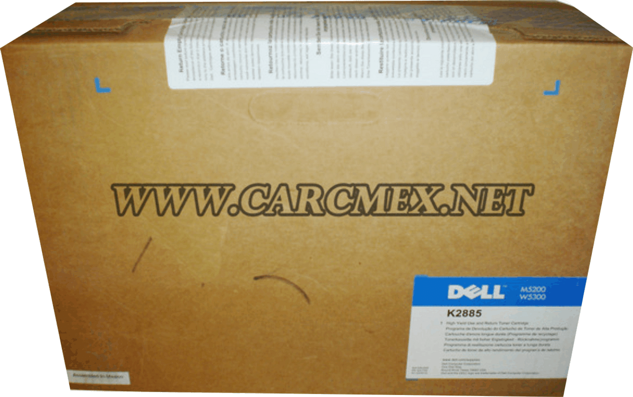 DELL IMPRESORA M5200, W5300 TONER NEGRO (18K) ORIGINAL USED & RETURNED NEW DELL, K2885, X2046, 310-4549