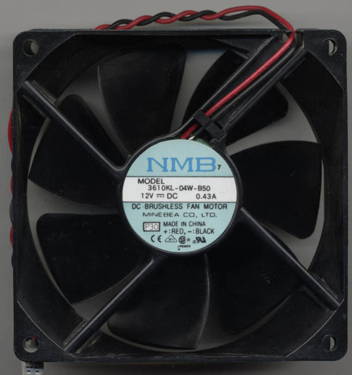 DELL DIMENSION 4100, 2400 DT/MT ASSY FAN 12V FAN 2PIN 92X92X25MM  /ABANICO SIN CARCASA REFURBISHED DELL F1588, 929FF, 6985R, 4W022, 9M060, W0101,3610KL-04W-B50