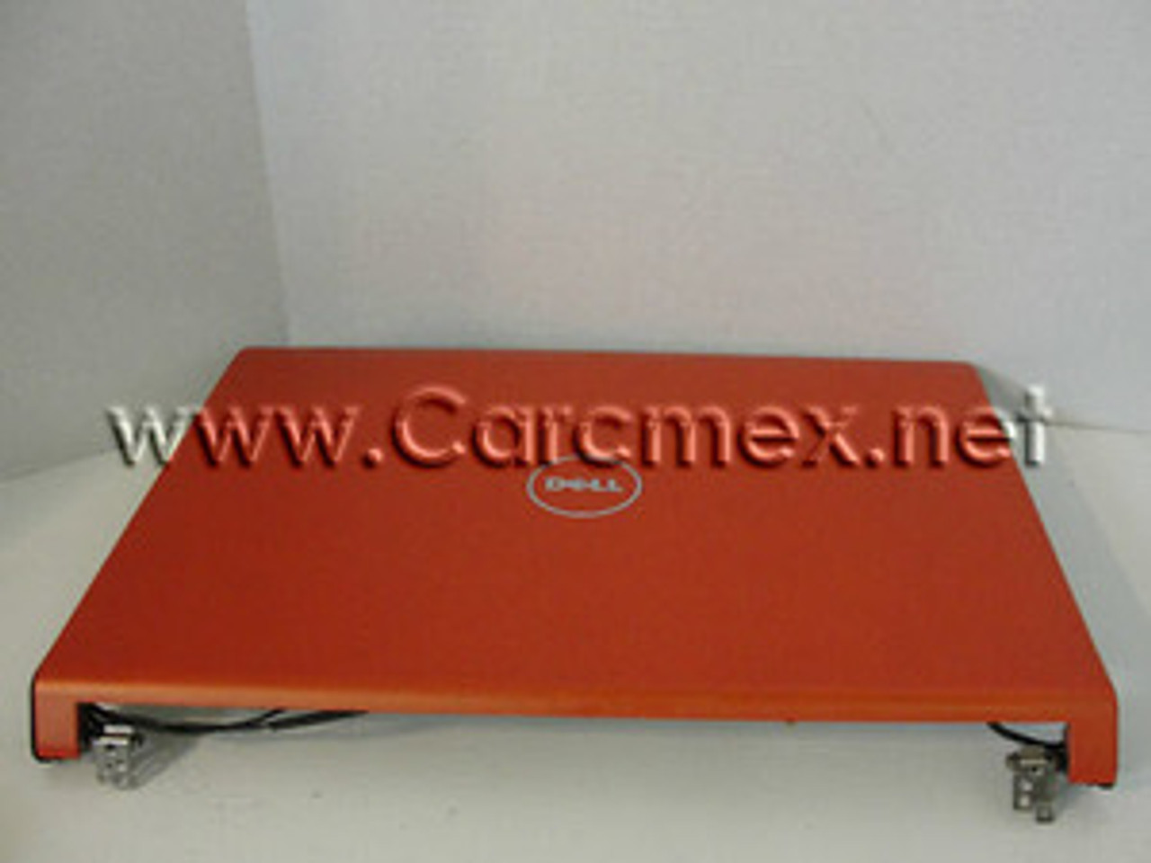 DELL STUDIO 1535, 1536, 1537  LCD BACK COVER  15.4  LID TOP PLASTIC TANGERINE ORANGE (NARANJA) W/ HINGES REFURBISHED DELL  N471H