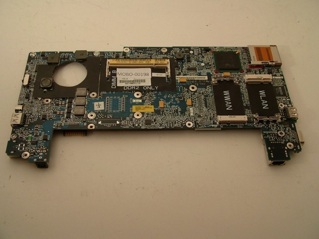 DELL LAPTOP XPS M1210 MOTHERBOARD  NVIDIA 7400 / TARJETA MADRE REFURBISHED DELL HN110, R055P