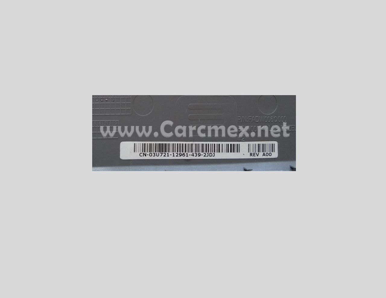DELL Inspiron 1100, 1150, 5100, 5150, 5160  14.1 Lcd Front Bezel NEW DELL 3U721