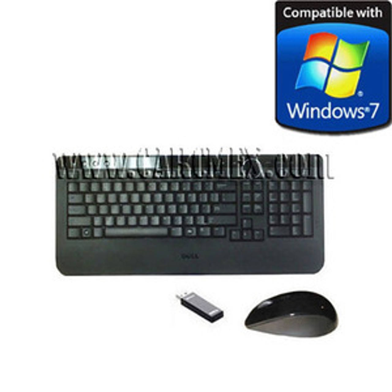 DELL MOUSE Y TECLADO DE 105 EN ESPAÑOL INALÁMBRICOS NEW  DELL J917C, 330-1312