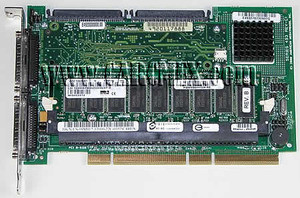 DELL POWEREDGE PERC3 DC SCSI RAID CONTROLLER 128MB CACHE REFURBISHED DELL 9M912
