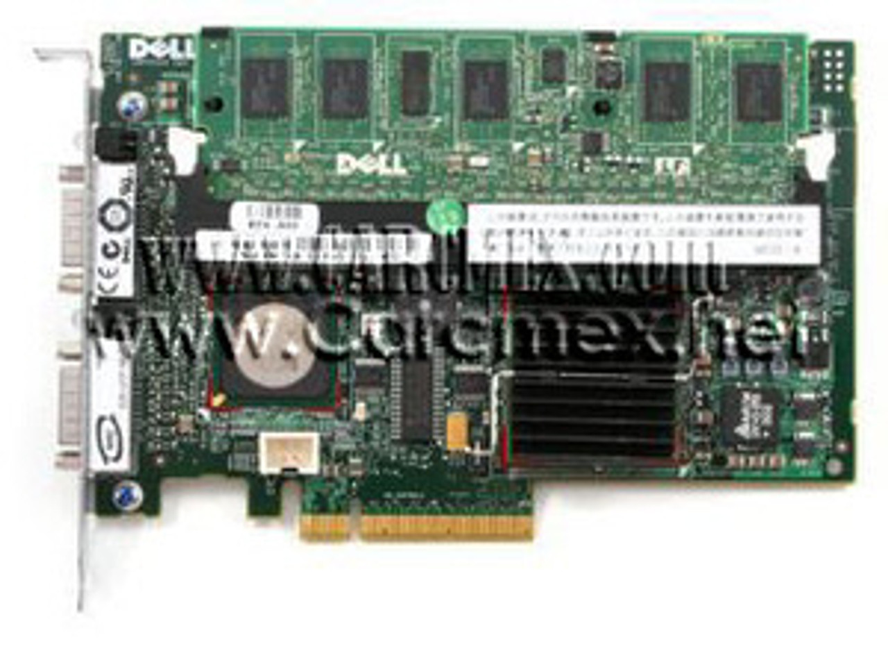 DELL POWEREDGE 1850 PERC 5/E SAS PCI-E RAID CARD 256MB CACHE REFURBISHED DELL DM479, XM768, UT568, RF480, MY460, T8834