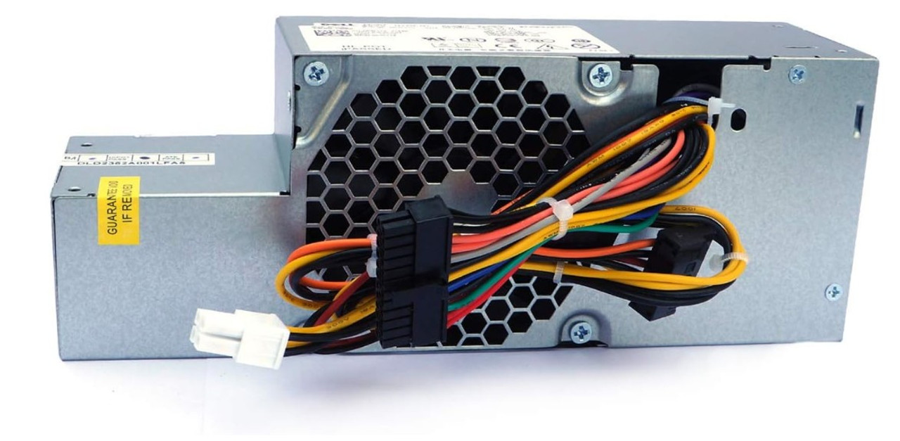 Dell Desktop Optiplex 380,580,760,780,960,980 SFF Original Power Supply 235W (Mini-Black 24-Pin + 4-Pin)/Fuente De Poder New Dell FR610,PW116,RM112,R225M,WU136,R224M,WU136,G185T,GPGDV,6RG54,H235P-00