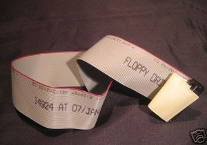 DELL POWEREDGE 4300, 4400, 6300, 6400  FLOPPY DRIVE CABLE 34 PIN  REFURBISHED DELL 14924