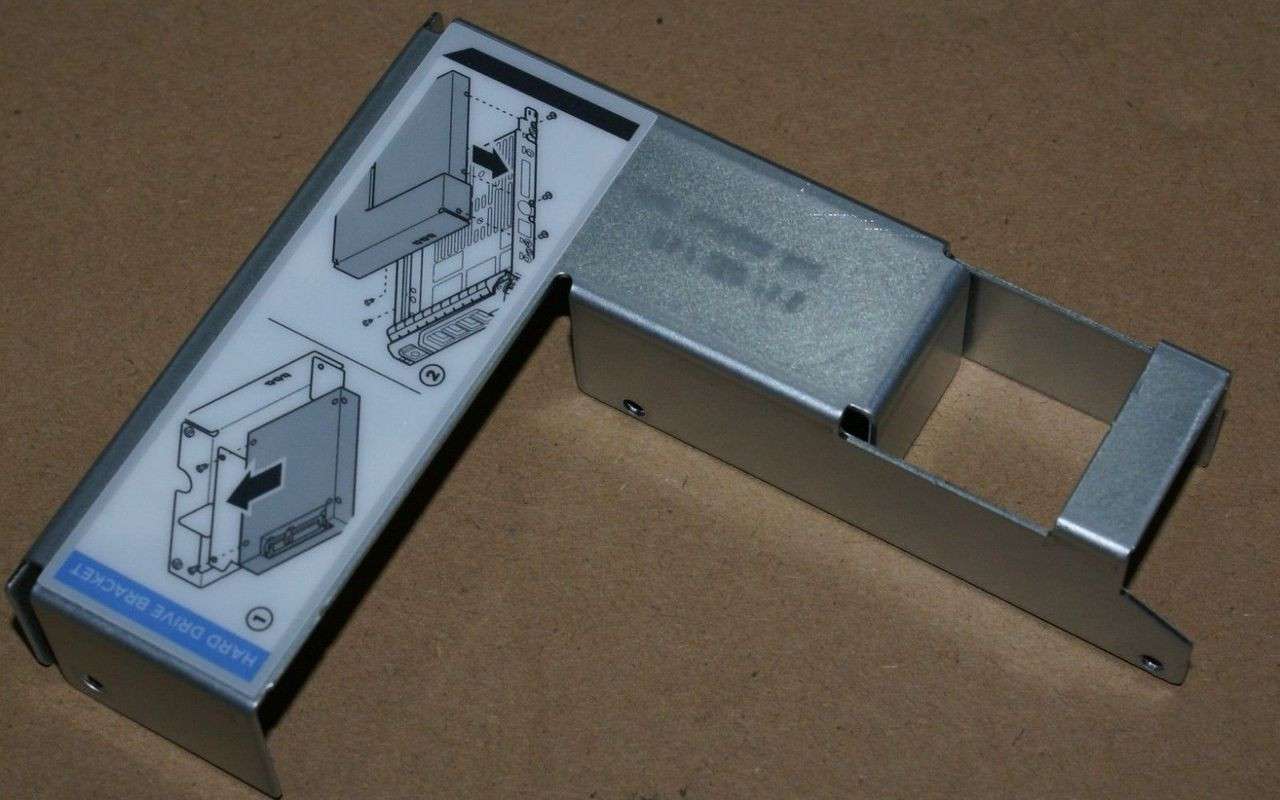 DELL SERVER POWEREDGE  ADAPTER BRACKET FOR HARD DRIVE CADDY TRAY 2.5 INCH  ( NO SCREWS) / ADAPTADOR PARA DISCOS DE 2.5IN SIN TORNILLOS NEW DELL Y004G, N6RRK, WWGPK, 9W8C4