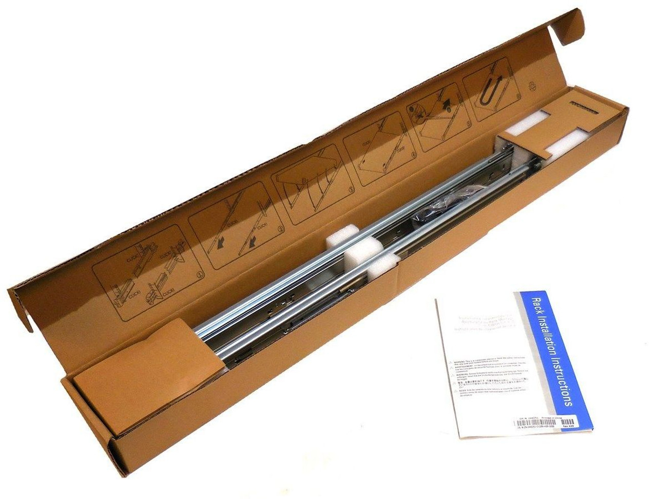 DELL POWEREDGE R320 R420 R620 SLIM SLIDING READY RAIL KIT 1U (NO CABLE ARM MANAGMENT) NEW  DELL  CWJ0X / W6M3K / 9D83F, 6RTCR