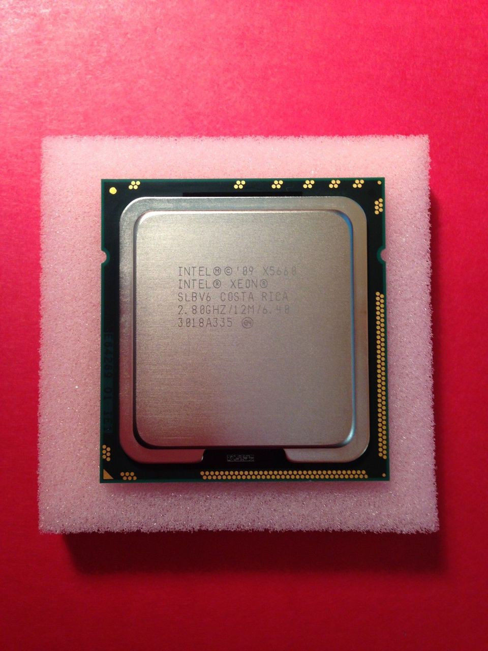 DELL INTEL XEON SIX-CORE PROCESSOR X5660 2.80GHZ 12MB CACHE CORES 6  (LGA1366) NEW DELL K39F, SLBV6, AT80614005916AA