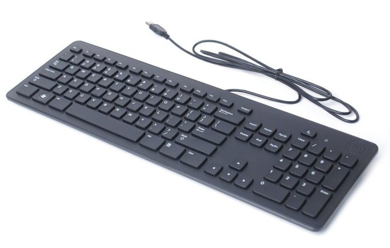 DELL KEYBOARD ENGLISH USB  / TECLADO INGLES REFURBISHED DELL N8WF8, KB113P
