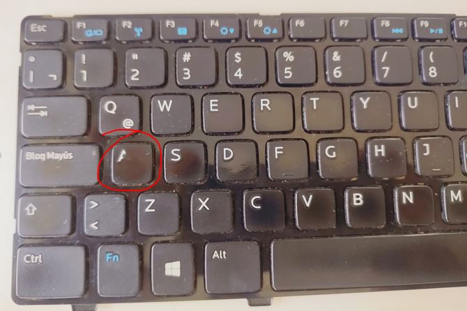 DELL INSPIRON 15R (5537, 3521, 5521) LATITUDE 3540 SPANISH LATIN KEYBOARD / TECLADO EN ESPAÑOL GRADO A  DELL X1PG6, YH3FC